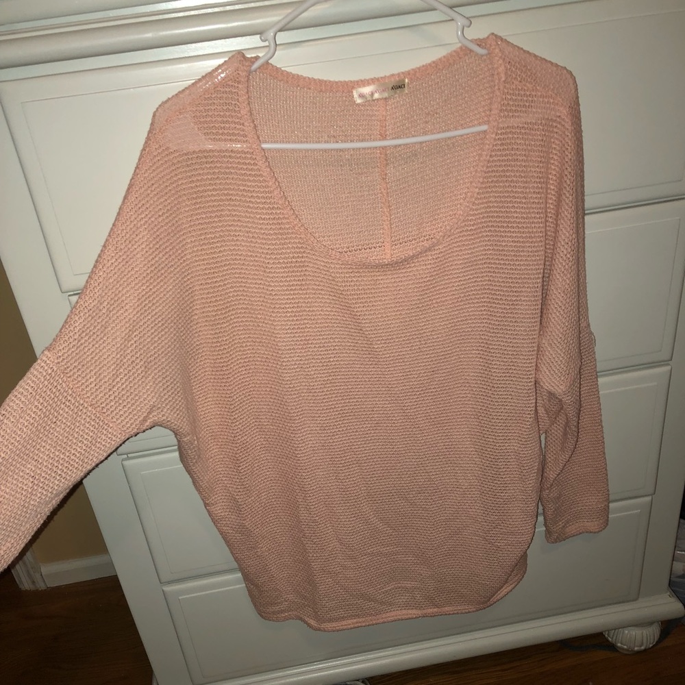 off shoulder sweater